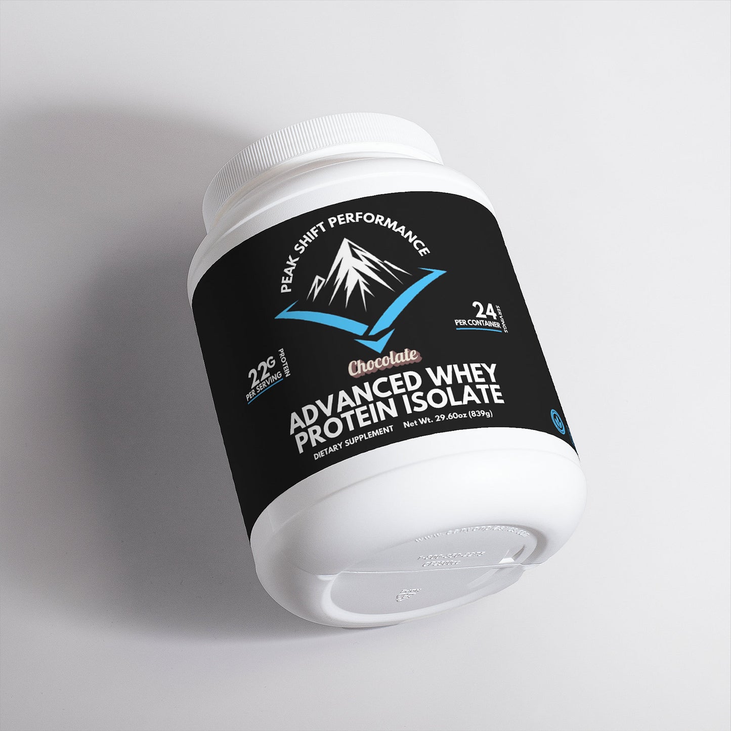 Advanced 100% Chocolate Whey Protein Isolate