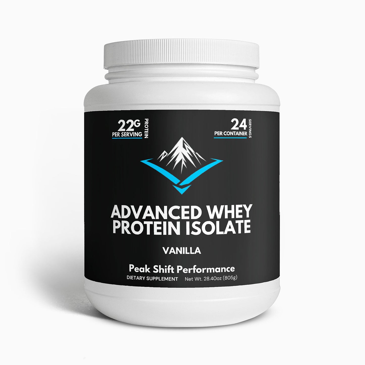 Advanced 100% Whey Protein Isolate (Vanilla)
